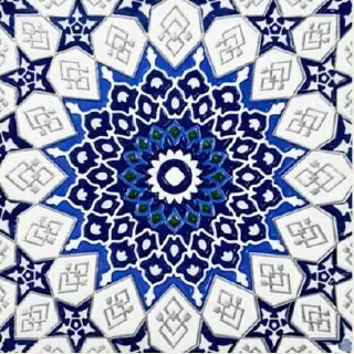 Kasbah Moroccan-inspired glazed ceramic tile pattern