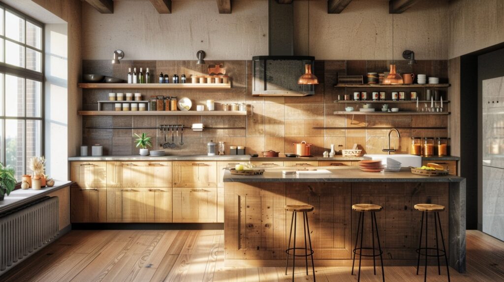 Warm interior