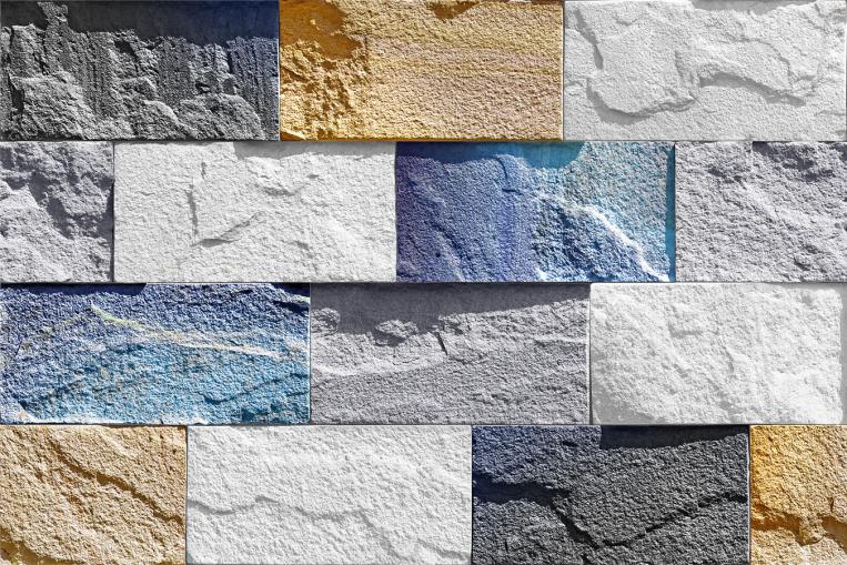 Coastal Fusion 3D Wall Outdoor Tile