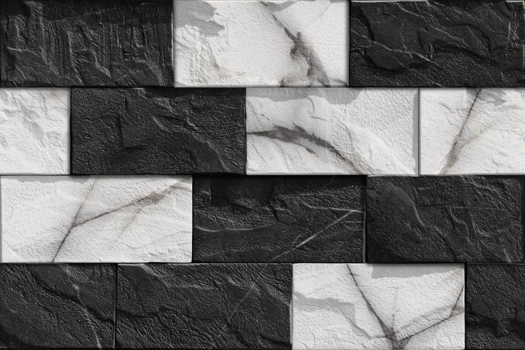 Marquina Split 3D Wall Outdoor Tile