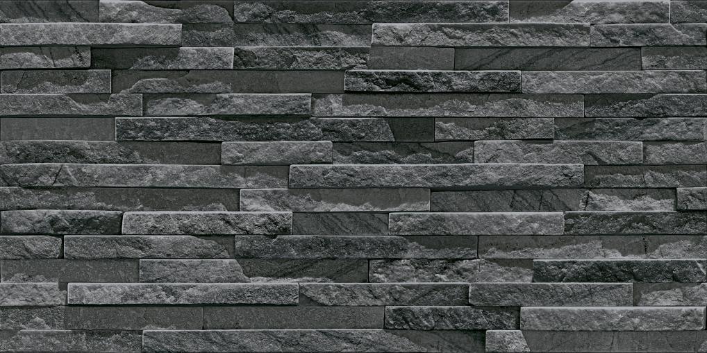 Shadow Slate Long 3D Outdoor Wall Tile