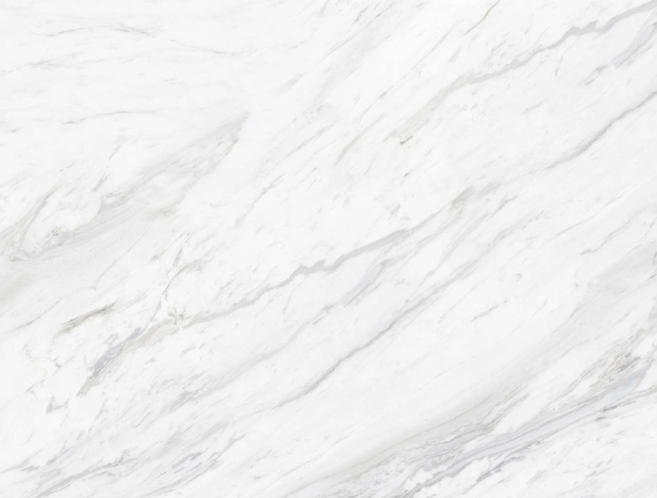 Carrara White 15mm porcelain slab face