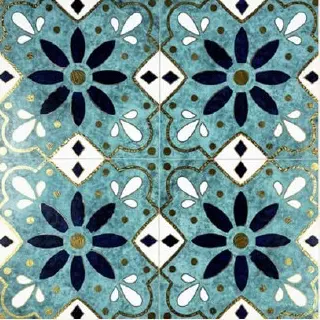 Zellige Field — Moroccan-Inspired Ceramic Decor Tile