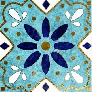 Souk Weave — Moroccan-Inspired Ceramic Decor Tile – image 1