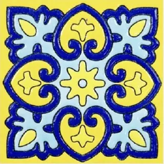 Amber — Moroccan-Inspired Ceramic Decor Tile – image 1