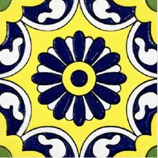 Golden Hour — Moroccan-Inspired Ceramic Decor Tile – image 1