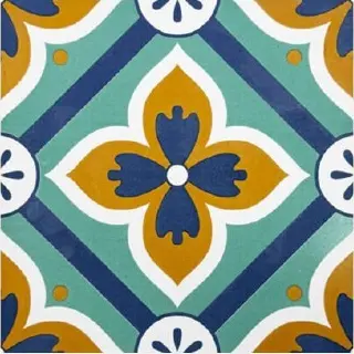 Majorelle Gold — Moroccan-Inspired Ceramic Decor Tile – image 1