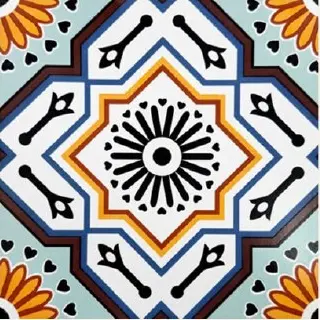 Bengal — Moroccan-Inspired Ceramic Decor Tile