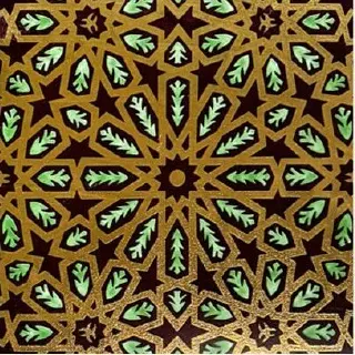 Kasbah Noir — Moroccan-Inspired Ceramic Decor Tile – image 1